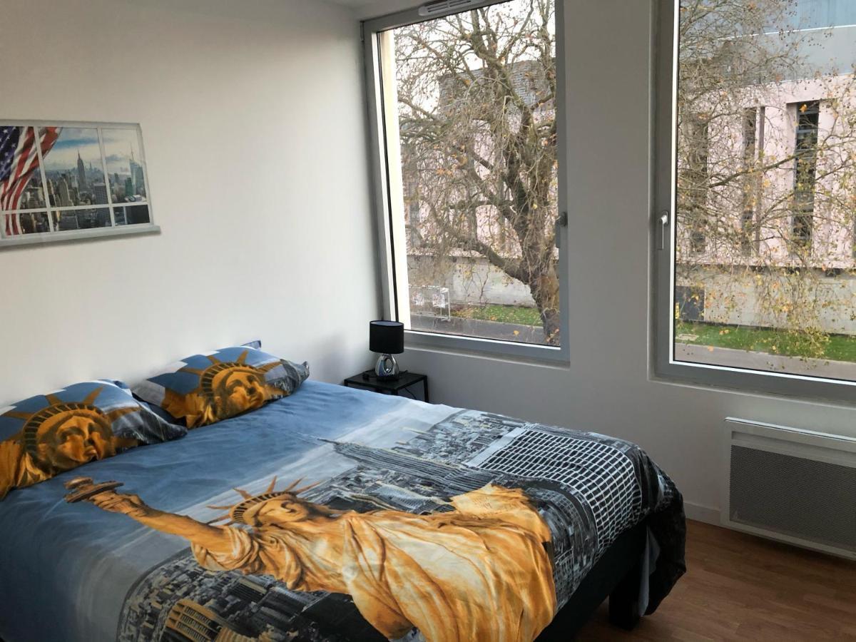 Hyper Centre - Wifi Fibre Gratuit - Jergweloh - Le New Yorkais Lägenhet Caen Exteriör bild